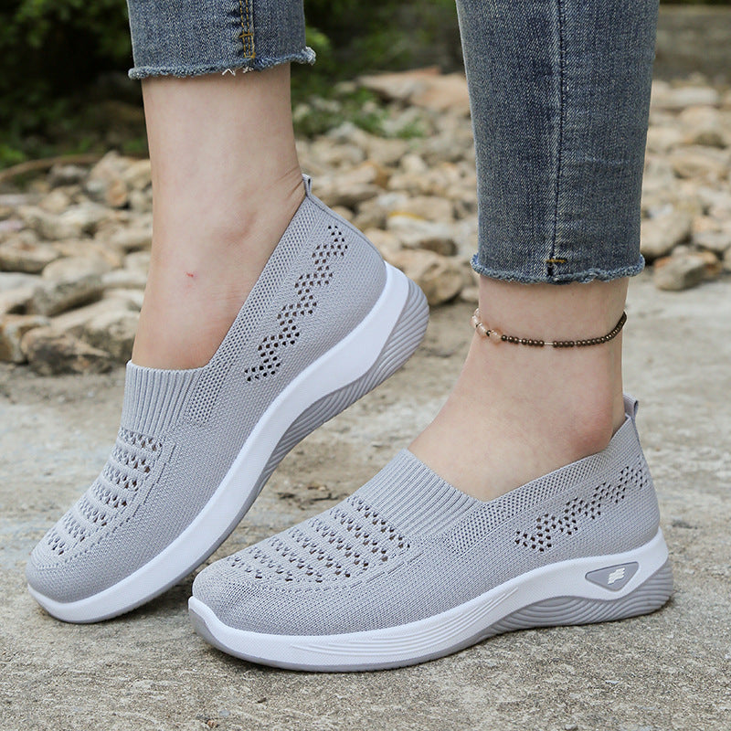 ⏳Limited-time 50% off⏰Women's Breathable Mesh Slip-On Shoes🥿